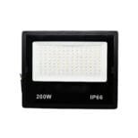 Refletor LED 200w Holofote SMD Branco Frio Prova D'água