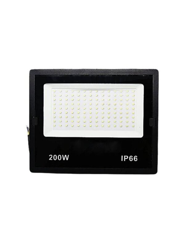 Refletor LED 200w Holofote SMD Branco Frio Prova D'água