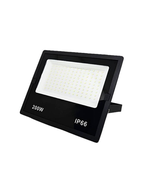 Refletor LED 200w Holofote SMD Branco Frio Prova D'água (5)