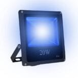 Refletor LED 20w Holofote SMD Branco Azul d'água (1)