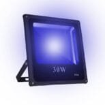 Refletor LED 30w Holofote SMD Azul Prova d'água (1)
