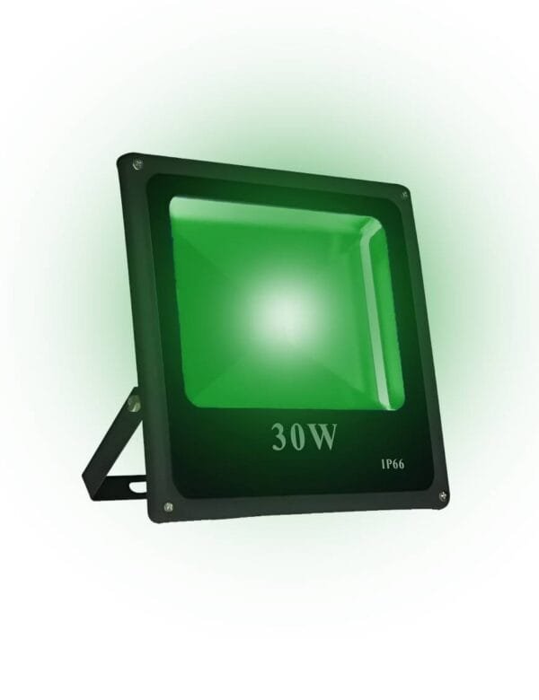 Refletor LED 30w Holofote SMD Verde Prova d'água (1)