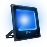 Refletor LED 50w Holofote SMD Branco Azul d'água