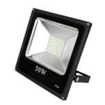 Refletor LED 50w Holofote SMD Branco Quente Prova d'água