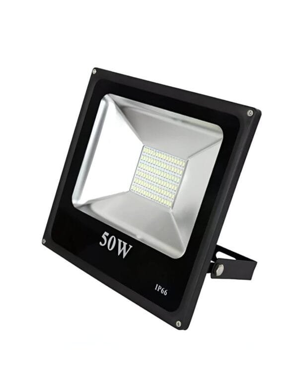 Refletor LED 50w Holofote SMD Branco Quente Prova d'água