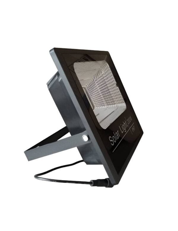 Refletor Solar LED 200w Auto Recarregável Branco Frio Prova D'água (1)