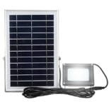 Refletor Solar LED 50w Auto Recarregável Branco Frio (2)