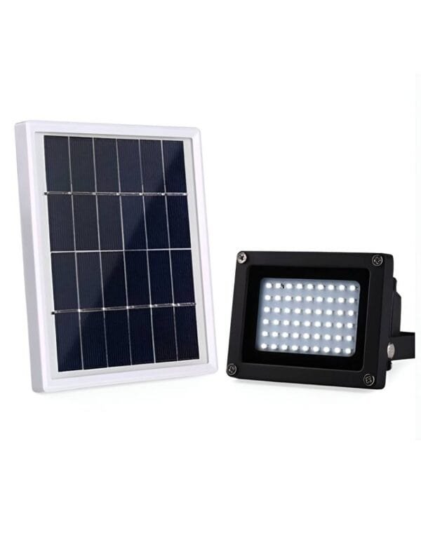 Refletor Solar LED 50w Auto Recarregável Branco Frio (5)