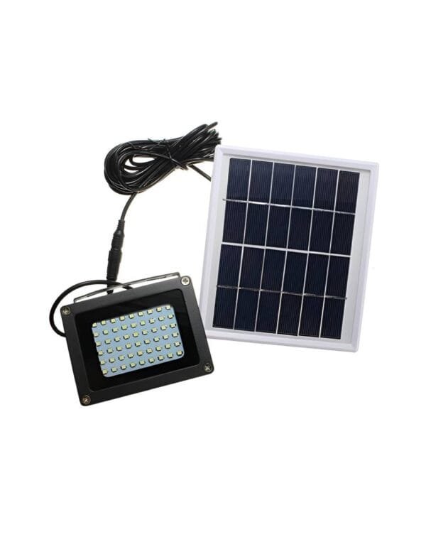Refletor Solar LED 50w Auto Recarregável Branco Frio (7)