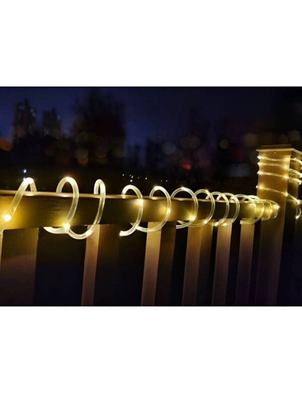Rolo Mangueira de LED IP65 100 Metros 11mm Branco Quente 110v (1)
