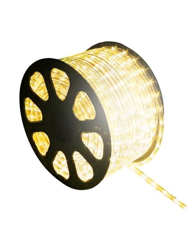 Rolo Mangueira de LED IP65 100 Metros 11mm Branco Quente 110v (3)