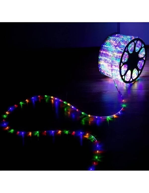 Rolo Mangueira de LED IP65 100 Metros 11mm Colorida 110v (1)