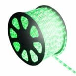 Rolo Mangueira de LED IP65 100 Metros 11mm Verde 110v (2)