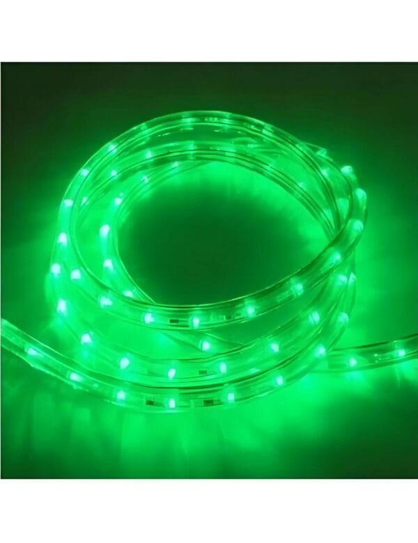 Rolo Mangueira de LED IP65 100 Metros 11mm Verde 110v (3)
