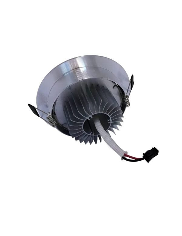 Spot LED COB Embutir Redondo 5W Direcionável Branco Quente