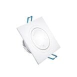 Spot LED Embutir Quadrado 3w SMD Direcionável Branco Frio (1)