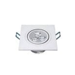 Spot LED Embutir Quadrado 3w SMD Direcionável Branco Frio (3)