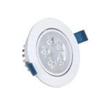 Spot LED Embutir Redondo 5w SMD Direcionável Branco Frio