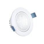 Spot LED Embutir Redondo 5w SMD Direcionável Branco Frio (1)