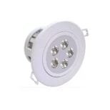 Spot LED Embutir Redondo 5w SMD Direcionável Branco Frio (3)