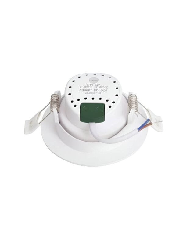 Spot LED Embutir Redondo 7w BLS Branco Quente (2)