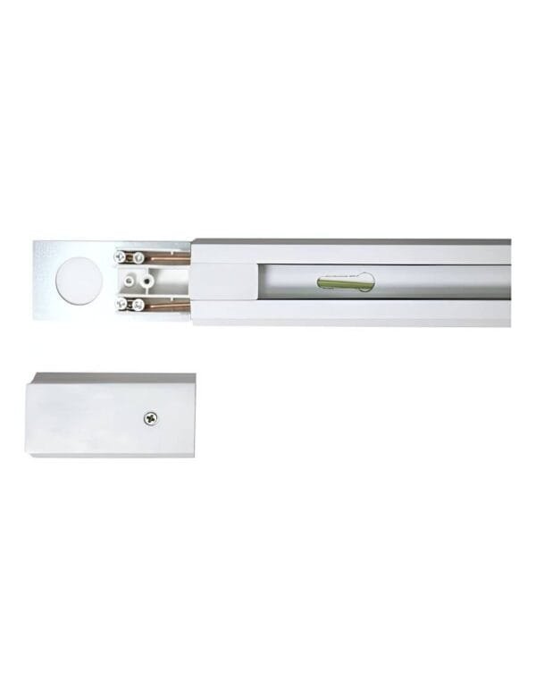 Trilho Eletrificado para Spot LED 1,0 metro Bivolt Branco (2)