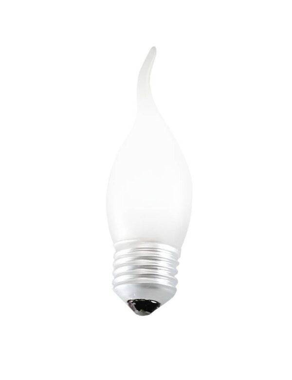 Lampada LED Vela 5w E27 Leitosa Com Bico Branco Frio (2)