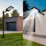 Luminária Pública Solar LED 600w Branco Frio (5)