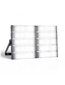 refletor led modular 600w com as luzes acesas