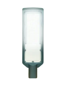 Luminária Pública LED 50W 120LMW Inmetro Fotocélula com a luza acesa