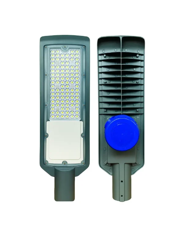 Luminária Pública LED 50W 120LMW Inmetro Mostrando a Fotocélula