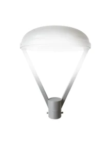 Luminária Publica LED Ornamental 100w IP67 Com a luz acesa